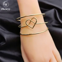 fkewyy new fashion braceltes bohemia jewelry charm geometry love bracelets for women punk accessories wedding gift jewellery