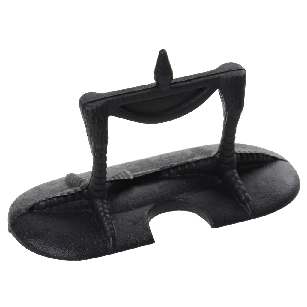 

Flocked Hard Plastic Jet Black Crow Decoy Hunting Shooting Animal Trap Decoy for Garden 13 x 11 x 38cm