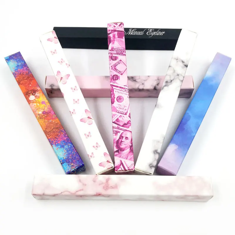 Косметика блестящая под заказ подводка для глаз в упаковке голографические