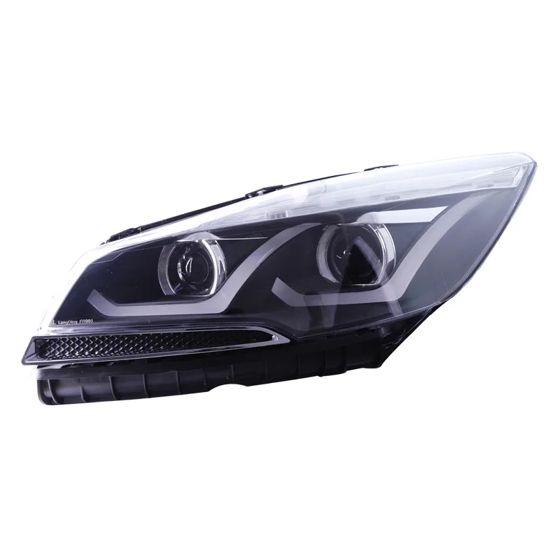 

Suitable for Ford 13-16 Maverick Headlight Assembly Modification Bi-lens Xenon Headlight Guide LED Daylight Lamp