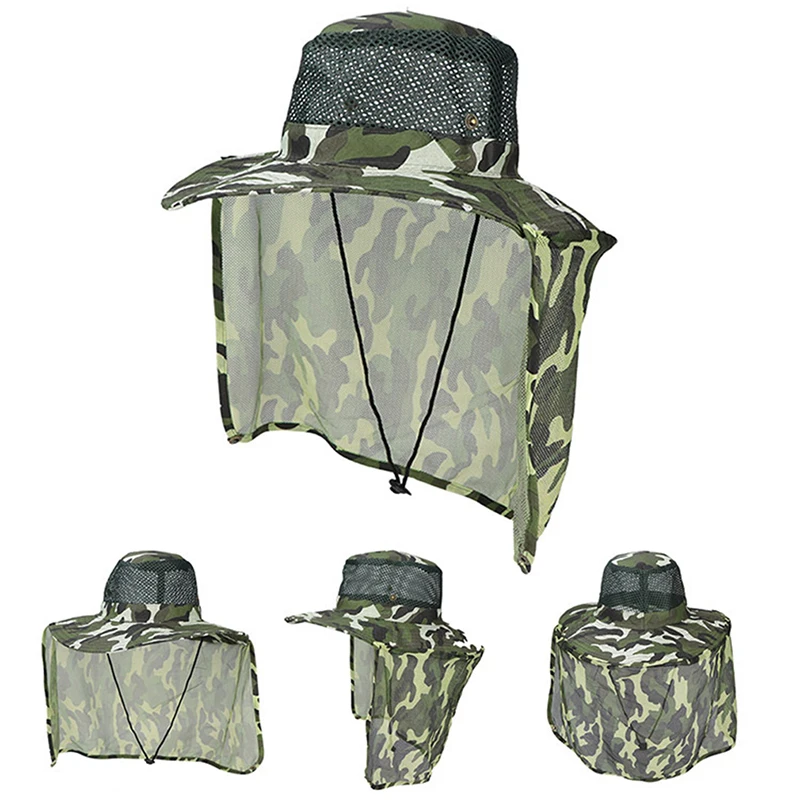 GAOKE Waterproof Big Bucket Hats with a wide brim New Summer wind-proof Sun Hat UV Protection Fishing Fisherman Cap |