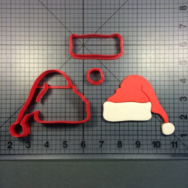 Рождество Санта Клаус Снеговик ребенок 3d печать печенья резак набор кекс