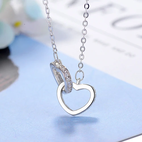 Женское колье-чокер из серебра с фианитами | Украшения и аксессуары