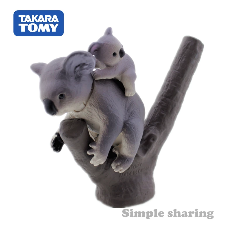 Takara Tomy Tomica Ania приключения животных коала 24 литые детские игрушки из смолы