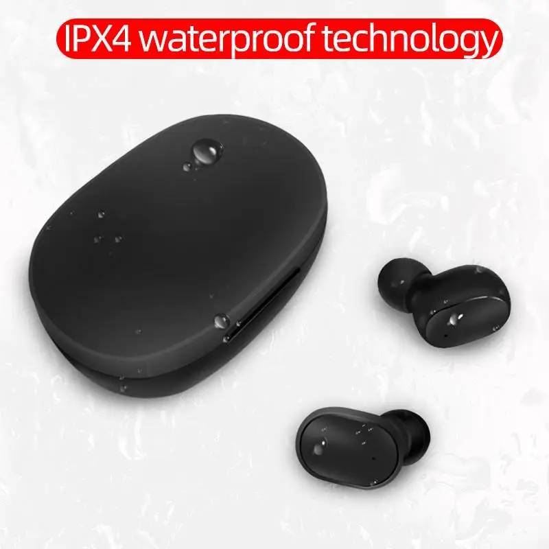 A6s наушники-вкладыши TWS Bluetooth наушники HD микрофон гарнитуры IPX4 водонепроницаемые
