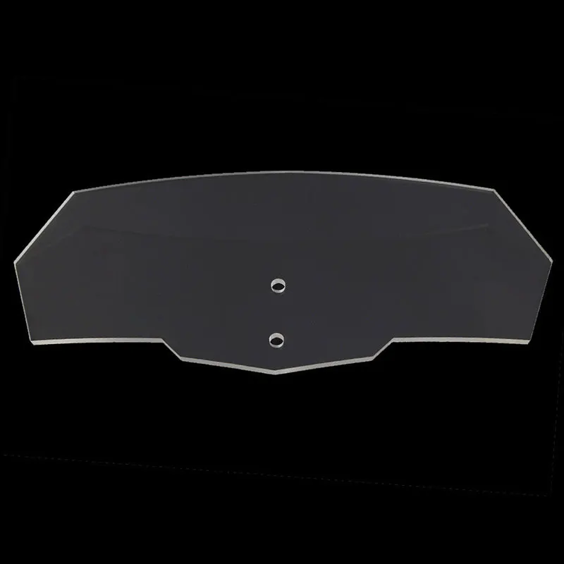 

Windshield Board Wind Deflector Durable for Motorcycle Clip CNC Aluminum Acrylic Convenient