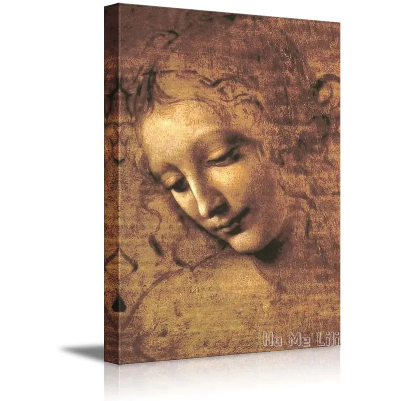 

Reproduction Of Famous Oil Paintings The Head Of A Woman Canve By Ho Me Lili Wall Art Decoration