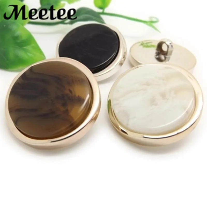 20 шт. кофейные белые черные пуговицы из смолы для одежды костюм пальто свитер