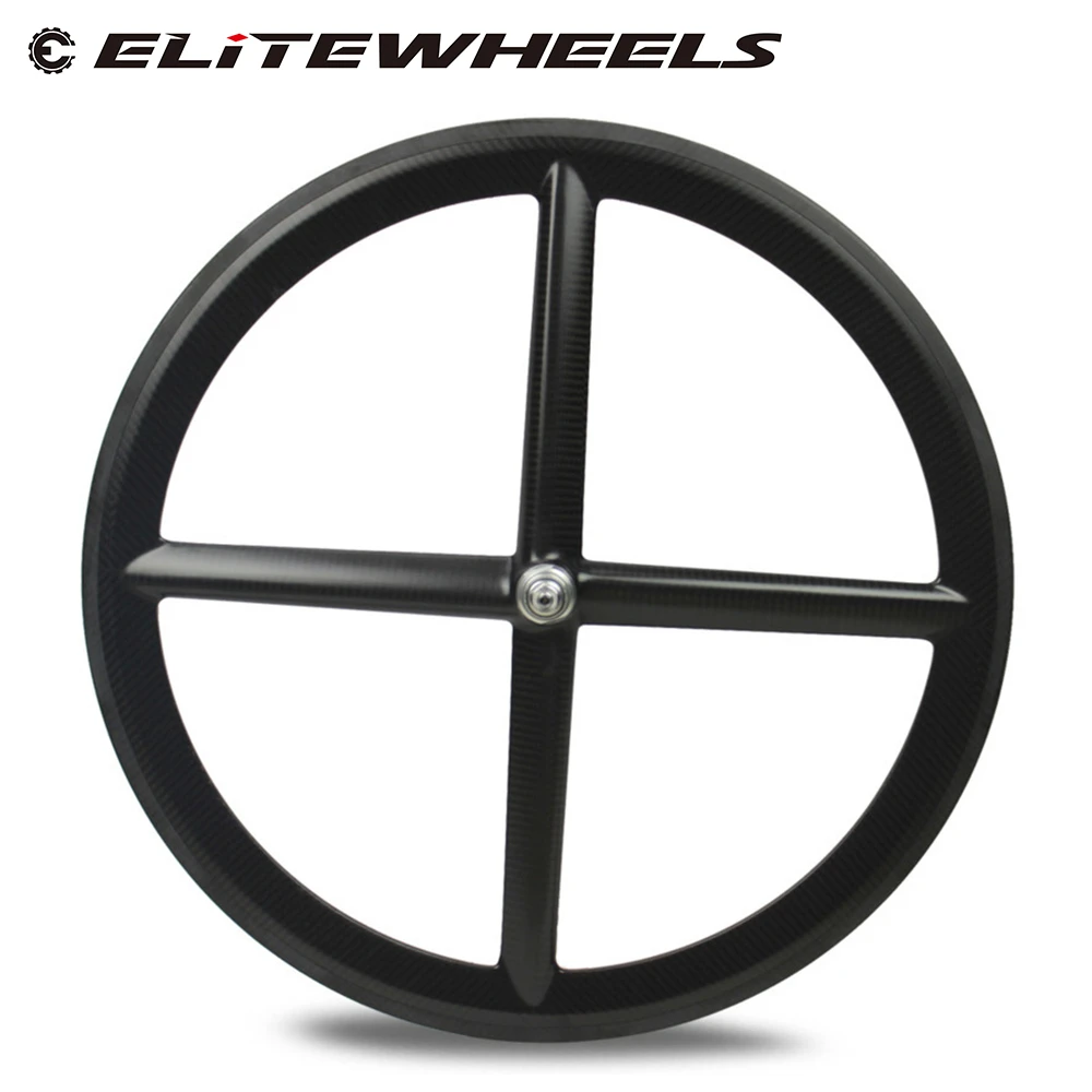 ELITEWHEELS новейший 700C углеродное 4 спицевое колесо высокой производительности