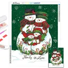 Бриллиантовый рисунок Рождество Снеговик наборы для вышивки крестом Алмазная вышивка мозаика картина Стразы домашний Декор рождественские подарки