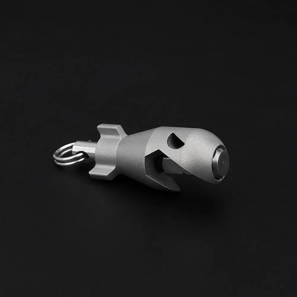 Shark Screwdriver Tactical Titanium Alloy EDC Outdoor Multi Tool Bottle Opener With Magnetic | Спорт и развлечения