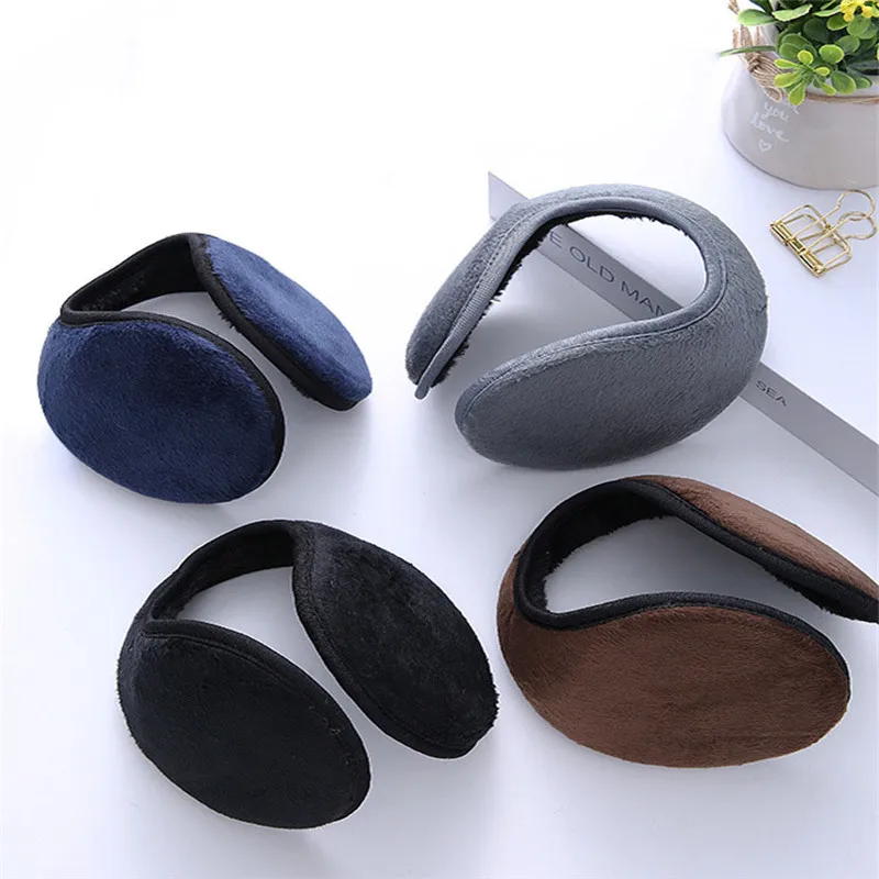 Зимние наушники для ушей унисекс мягкие утолщенные плюшевые Orejeras De Invierno защита