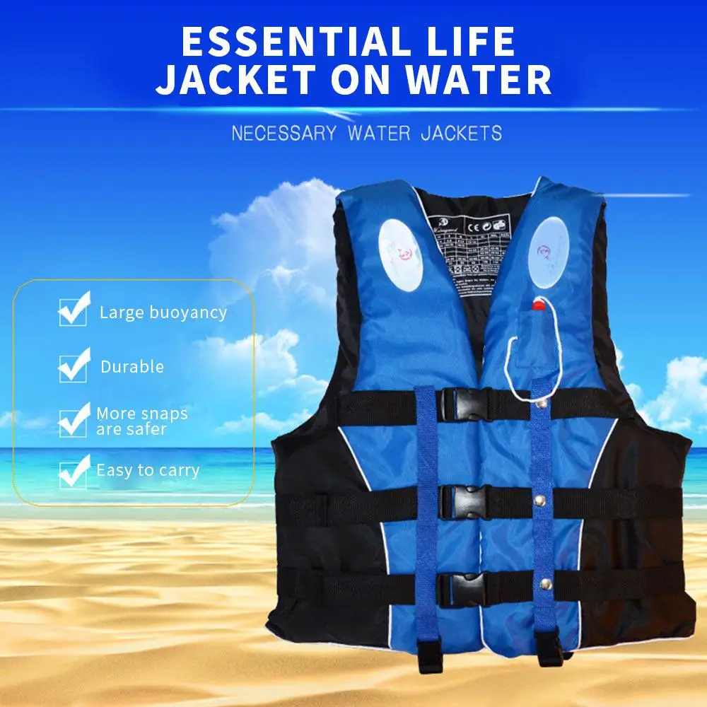 

Floating Jacket Fishing Vest Children Adult Detachable Sailing Swimming Sea Fishing Life Jacket Adjustable Durable Canoeing