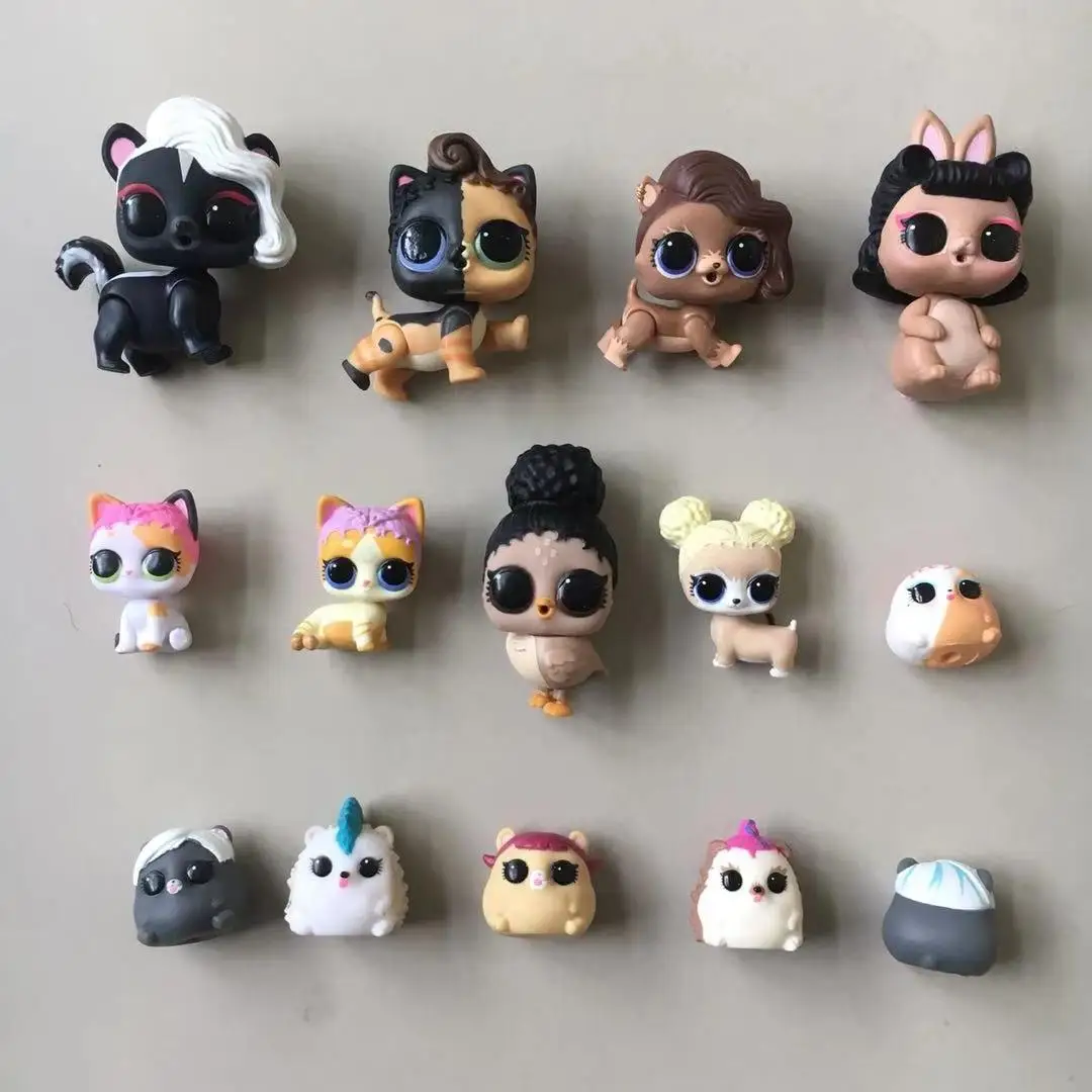 Выберите 1 шт. LOL Unipony Rabbit 3-6 см LOLs Pet мини-робот сюрприз животные фотоигрушки для