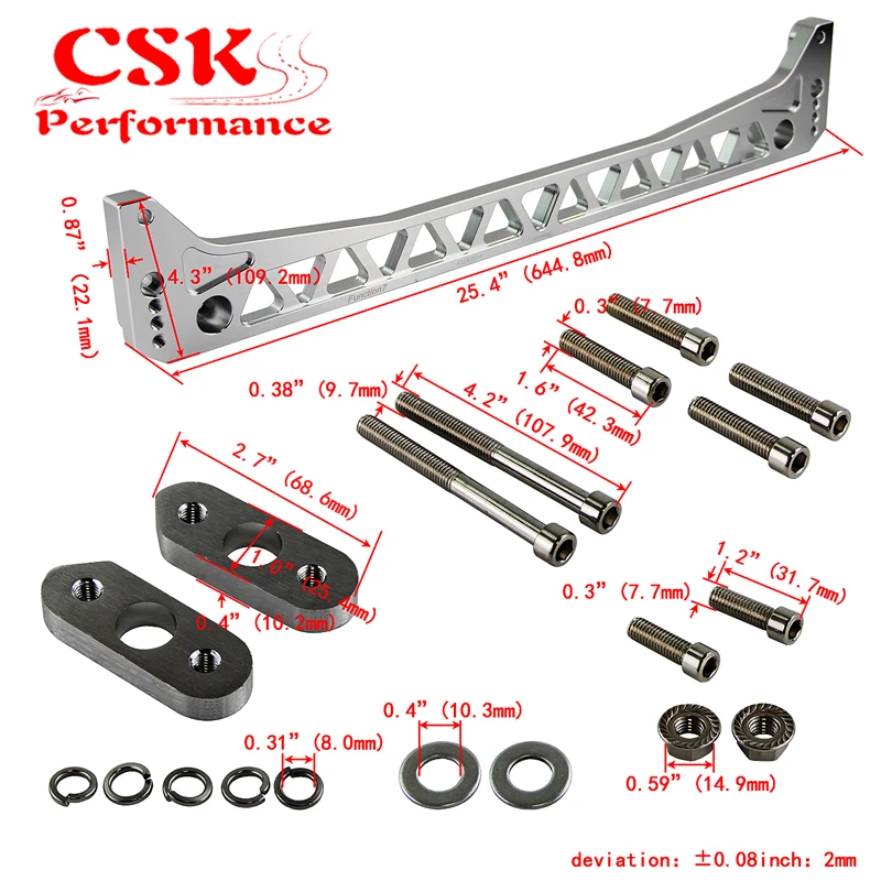 

Задний нижний рычаг управления + подрамный фиксатор для 1996-2000 Honda Civic EK EJ