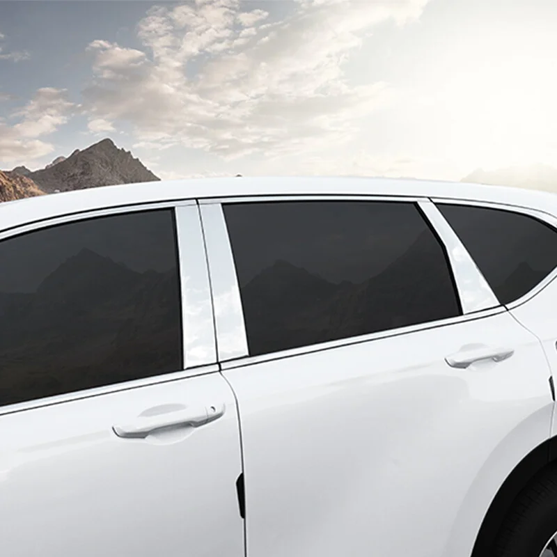 Декоративная рамка для окон и стойки накладка на обшивку экстерьера Honda CRV 2017