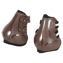 Equine Rear Leg Guard Harness Safety Leggings Lightweight and Robust Equestrian Equipment Horse Protective Gear