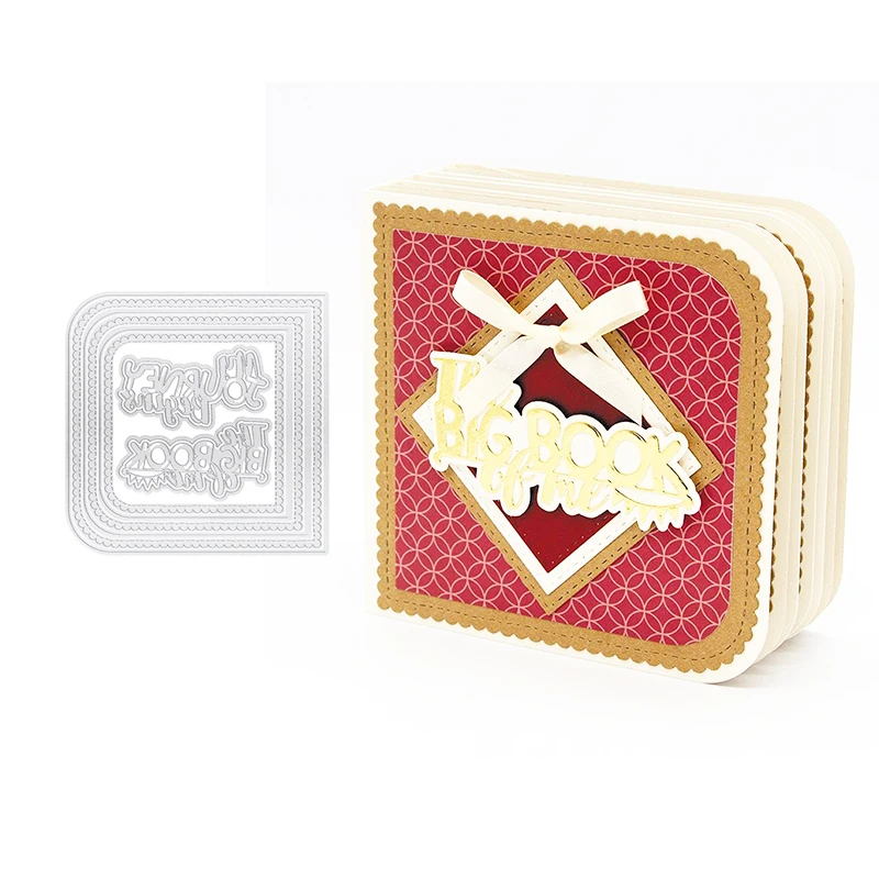 

Металлическая пресс-форма подходит для рукоделия скрапбукинга 3D ручной работы креативный многоцелевой тисненый бумажный процесс сувенир ...