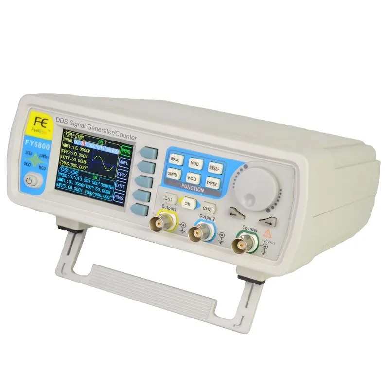 Feeltech FY6800-60 Signal Generator Direct Digital Synthesis Frequency | Demo Board