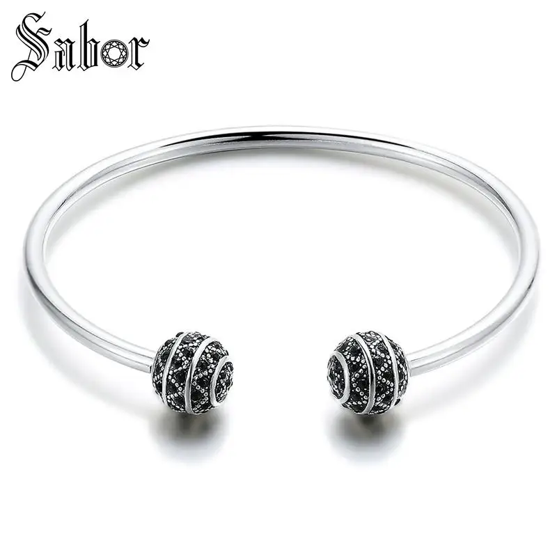 Новое поступление браслет для женщин двойной шар хрустальный очаровательные