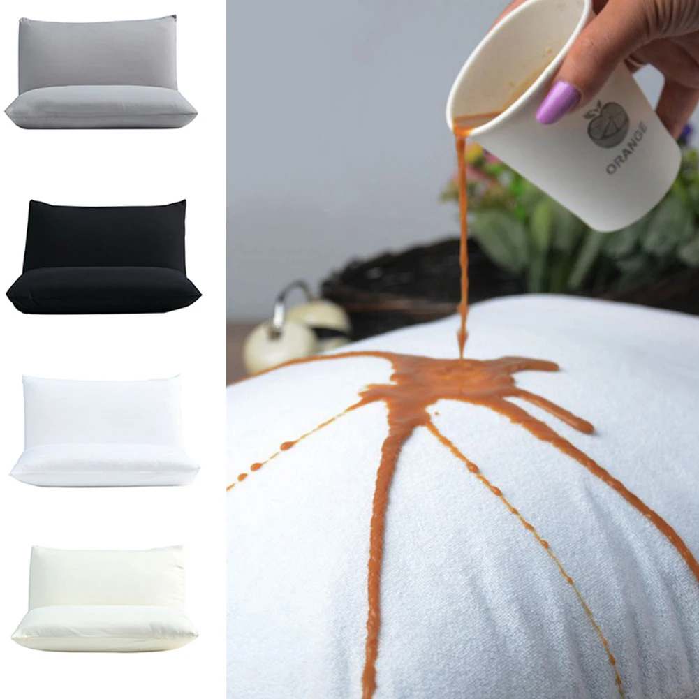 Однотонные наволочки для подушек с защитой от аллергии|Наволочка| |