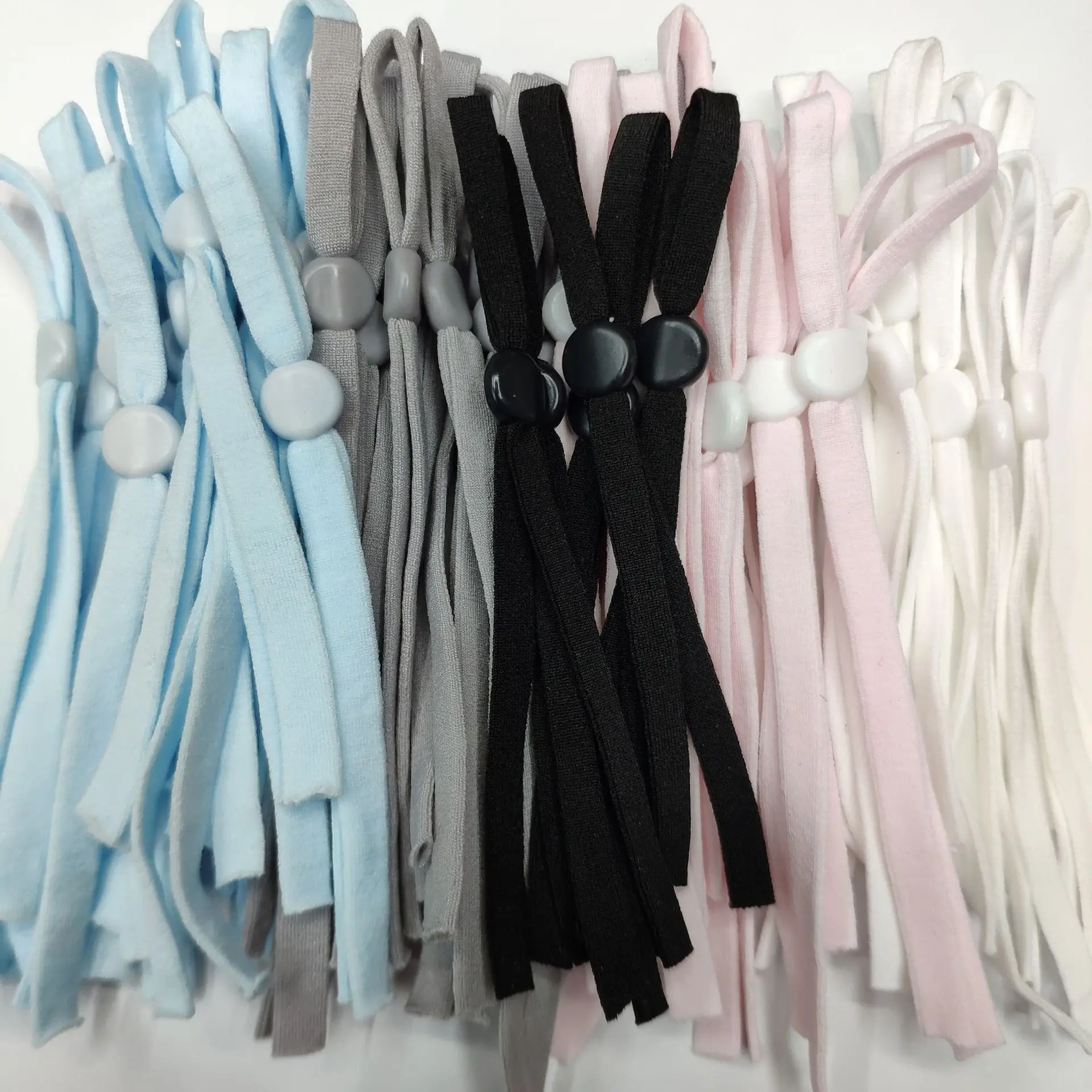 5 мм маска эластичная лента для ушей регулируемые силиконовые кнопки Пряжка