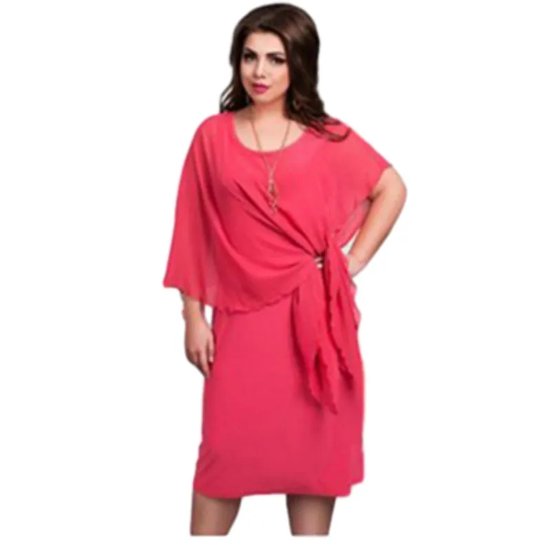 Новинка 2020 дизайнерское женское платье Vestidos 6XL размера плюс длина до колен 2