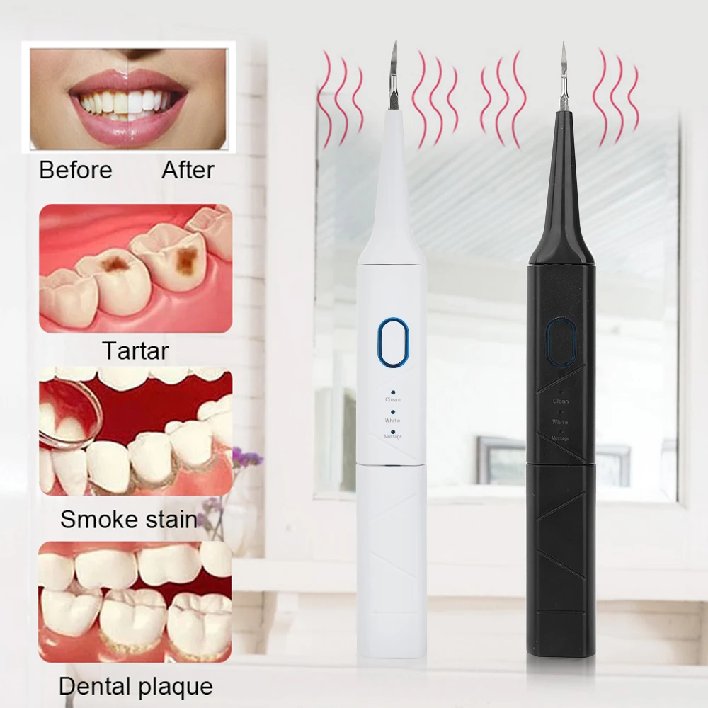 

Electric Dental Calculus Remover Ultrasonic Dental Scaler Tooth Calculus Remover Cleaner Hqd Disposable Cigarette Irrigator