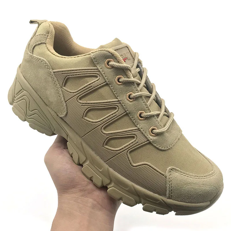 

Ботинки для скалолазания, для любителей военных, спецназа, 07, мужские ботинки для пустыни, ботинки с низким верхом, армейские походные ботин...