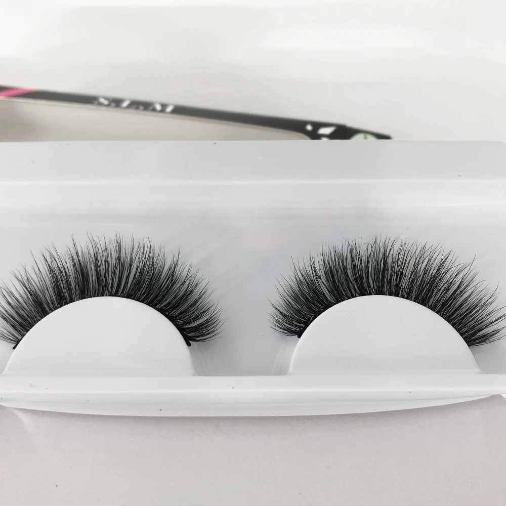 6D натуральные толстые ресницы для глаз ручной работы подвязка макияжа