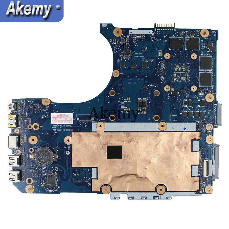 AK N551JK материнская плата для ноутбука ASUS G551JK N551JQ N551JW N551JM N551J тестовая оригинальная