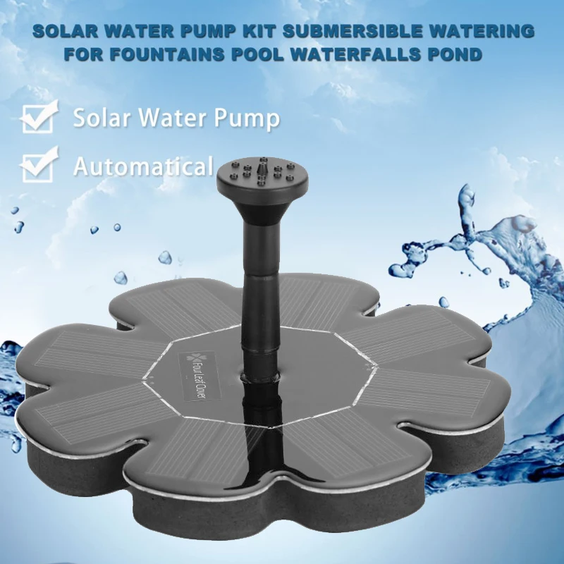 Садовый водяной насос украшения фонтана понды и аксессуары прочный Клевер