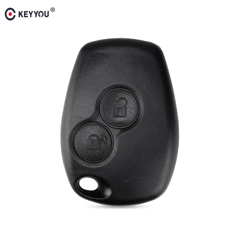 KEYYOU для Renault Megane модус Espace Лагуна Duster Logan DACIA Sandero Fluence Clio Kangoo 2 кнопки дистанционного ключа чехол