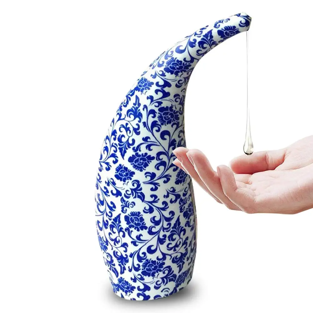 Автоматический дозатор мыла 300 мл Бесконтактный водонепроницаемый пластиковый