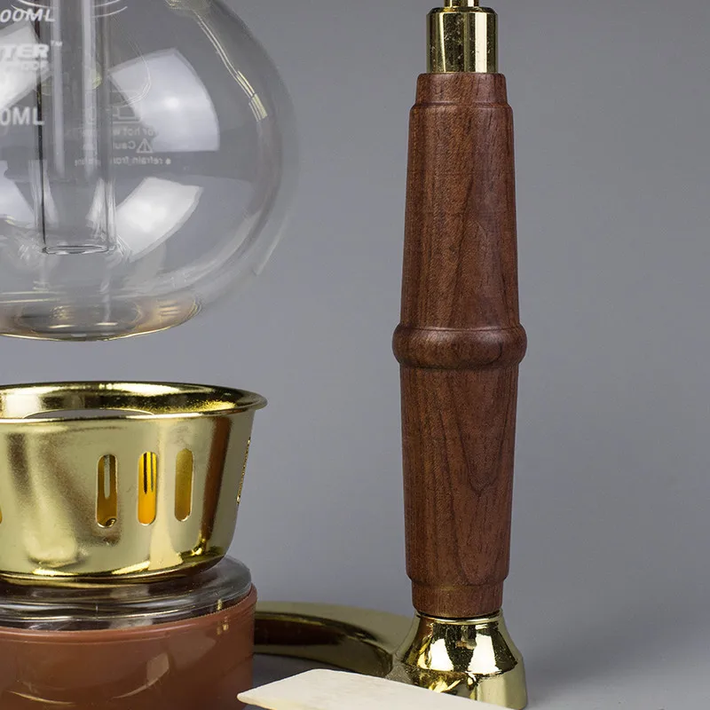 Сифон для кофе 3 чашки новинка золотой 300 мл сифон фильтр вакуумный стеклянный