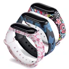 Цветной силиконовый ремешок для Xiaomi Mi Band 6 браслет Mi band 5 сменный ремешок аксессуары для Mi band 4 3