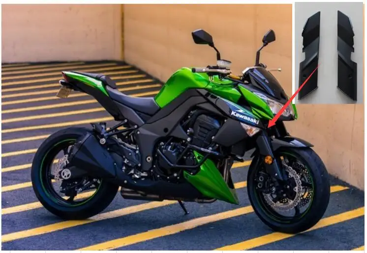 Z1000 a пара боковая обтекатель Крышка Обшивка Кронштейн верхний чехол для z1000 2010 2011