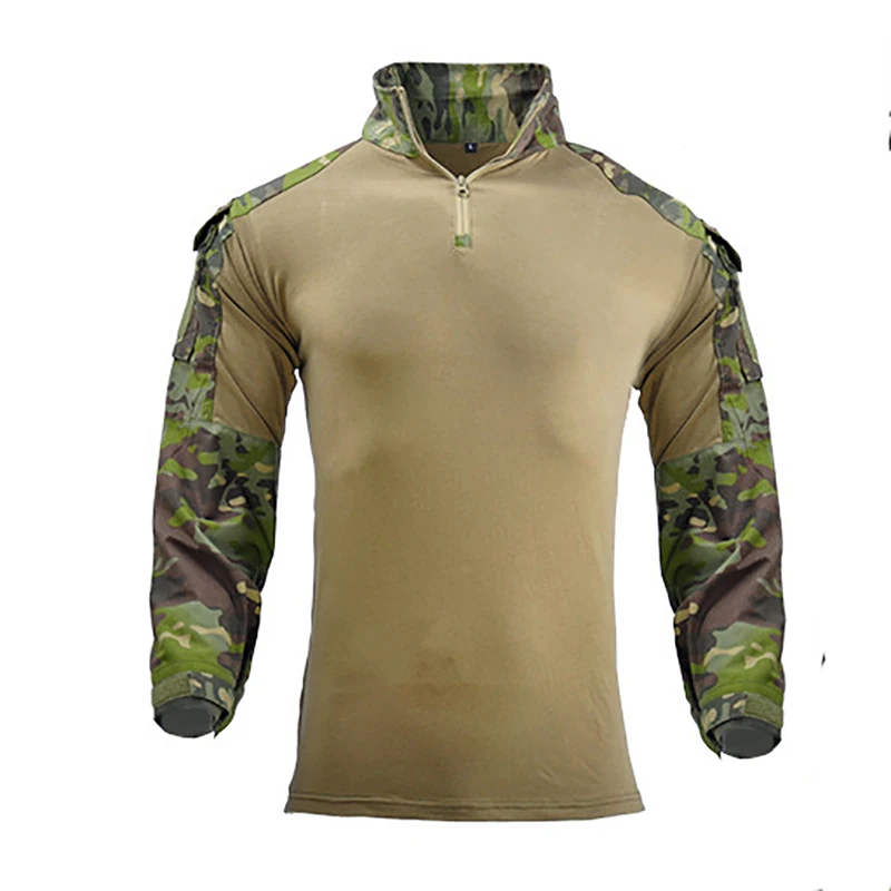 Тактическая Боевая рубашка военная Униформа армии США мужская одежда в стиле