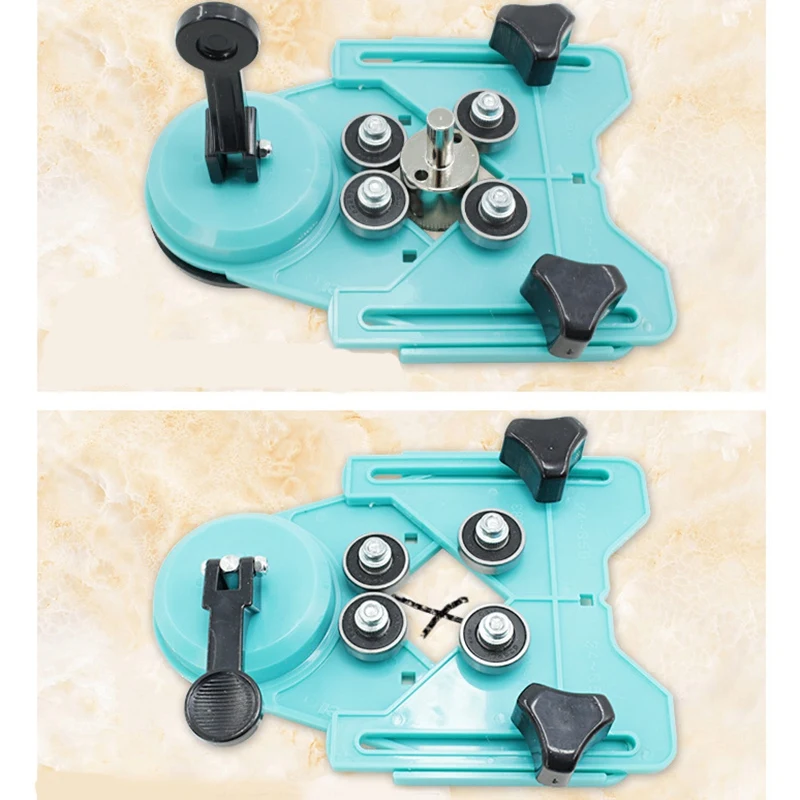 

Ceramic Tile Glass Locator Diamond Opening Positioning Guide Drill Bit Guide Hole Clamping Range Construction Tools