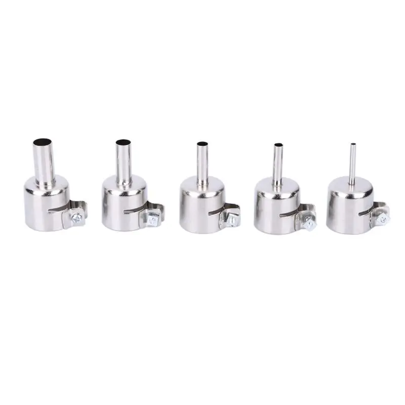 5 шт. Насадка для горячего воздушного пистолета Универсальная насадка 850 852D 898 858