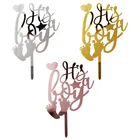 Новое акриловое украшение для торта на день рождения It's a Boy