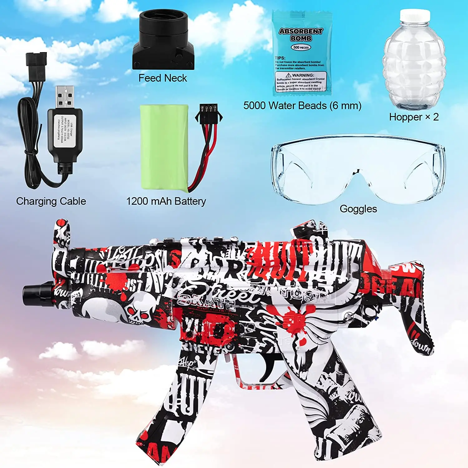 AKM-47 Gel Blaster игрушки для стрельбы экологически чистые пули водяных шаров пистолет