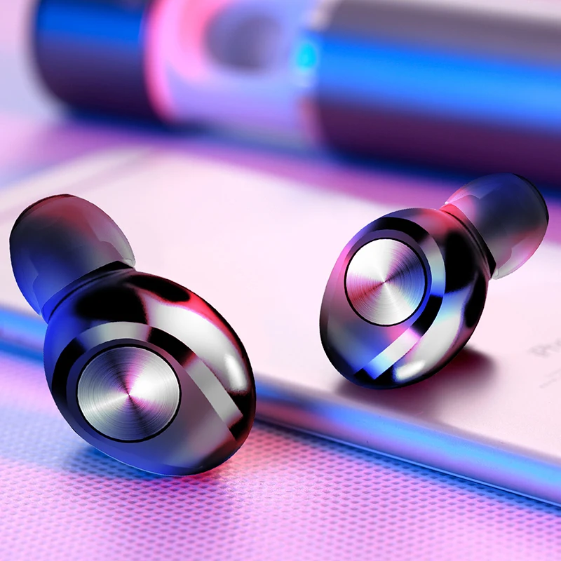 F9-9 TWS Wireless Bluetooth Earphone Stereo Airbuds with Mic LED Display Sport Gaming Headset Headphones With Power Bank | Электроника