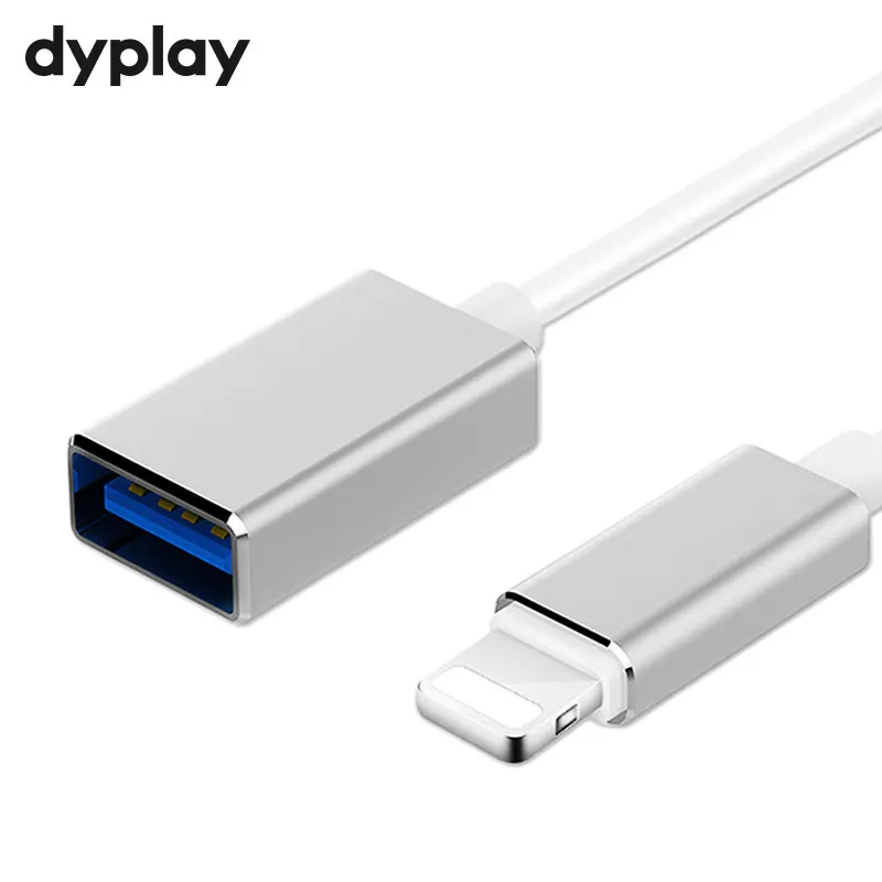 Кабель OTG Папа мама с 8 контактами на USB для iPhone iPad iPod iOS 9 13 интерфейсом микрофона