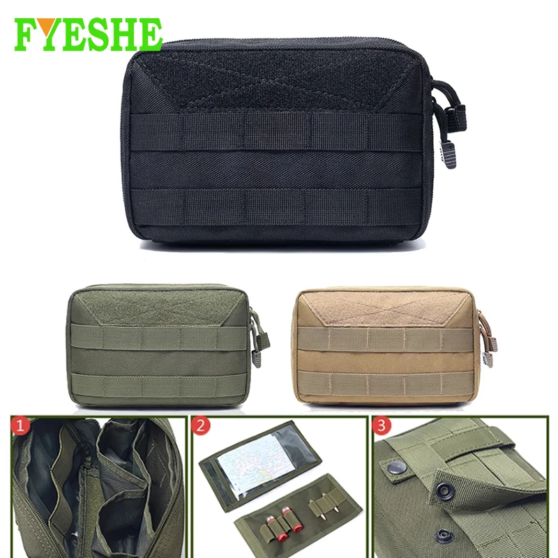 Мужская тактическая поясная Сумка Molle военный тактический жилет сумка EDC для