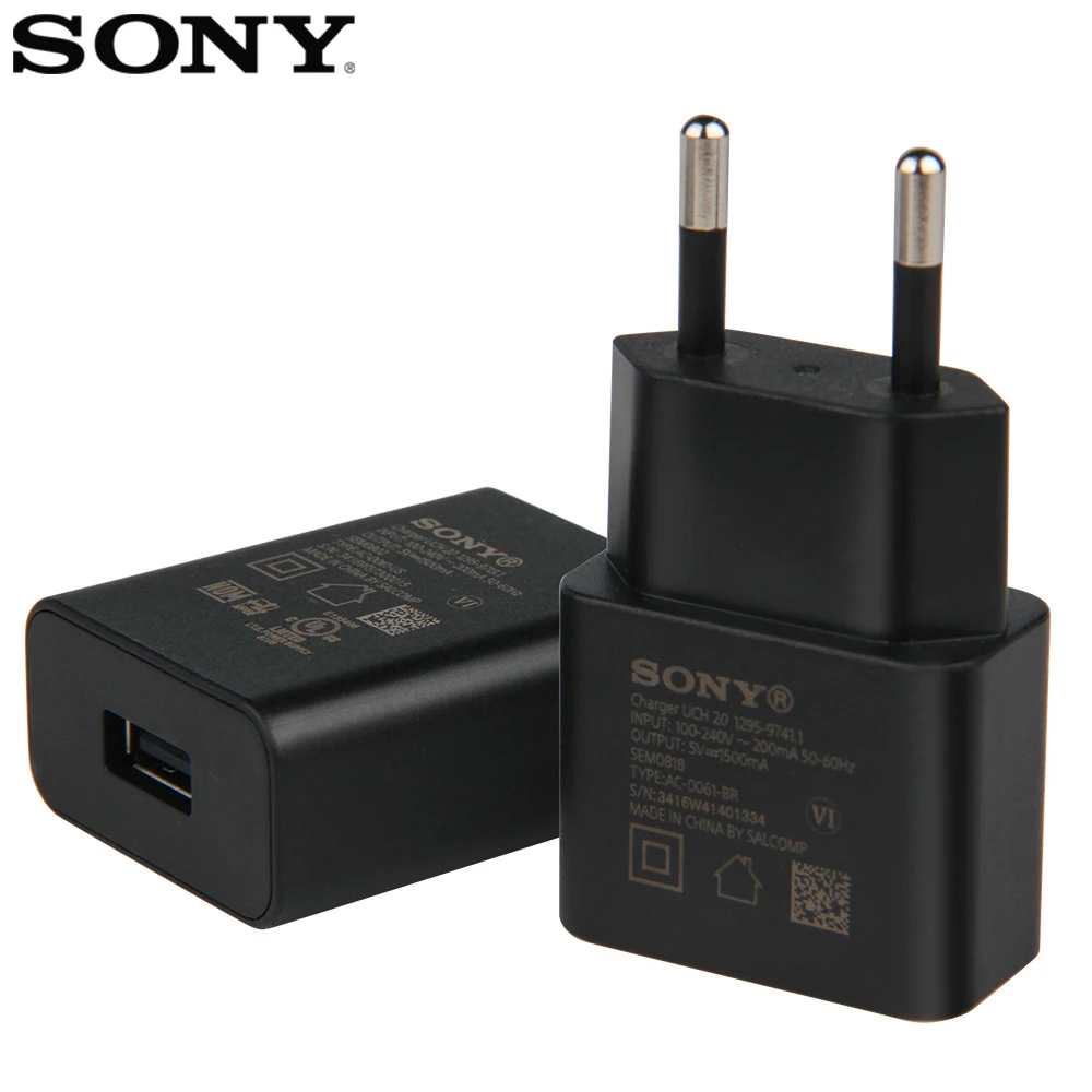 Оригинальное настенное зарядное устройство для SONY адаптер UCH20 Xperia X Ultra Z5 E6683 Z3 mini E5