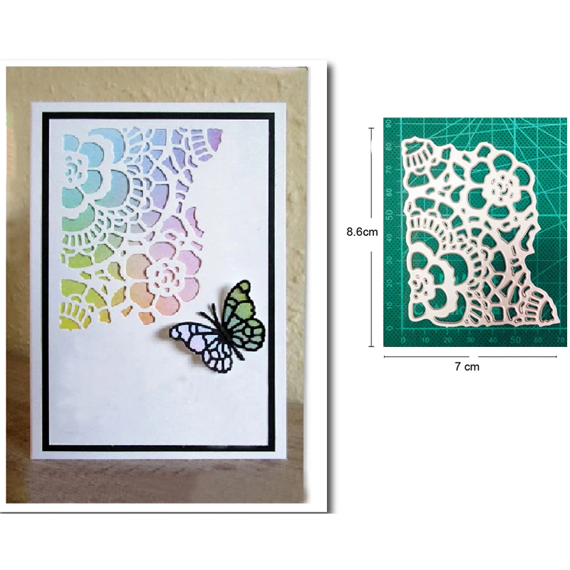 трафареты для декора скрапбукинг дырокол фигурный Металлические штампы