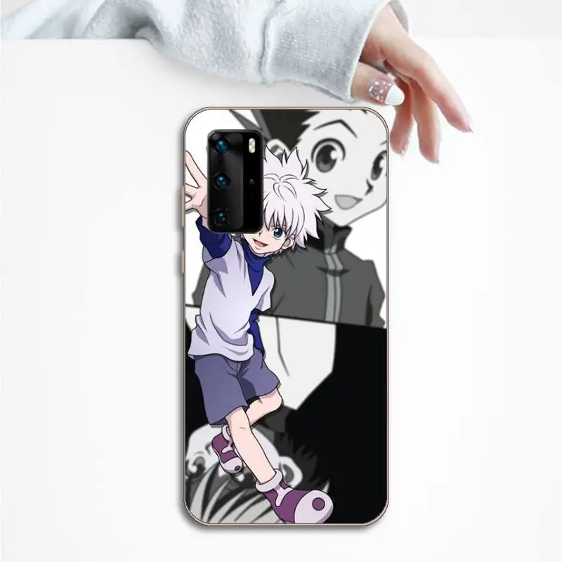 

Japan anime Hunter X Hunters Phone Case Transparent for Huawei P honor 8 10i 20 30 40 smart 2019