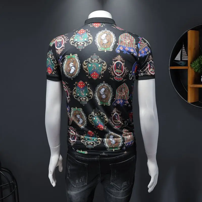 

Mannen 2020 Polo Summer Men Fashion Short Sleeved Polo Shirt Polo Shirt Men Polo Shirt Playera Polo Hombre Mannen Kleding
