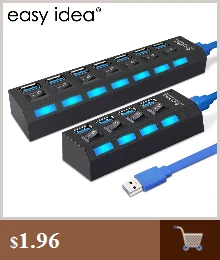 Usb-хаб 3/6 порт расширитель адаптер USB 3,0 концентратор Мульти USB разветвитель 2,0 хаб 3 хаб 3,0 несколько USB3.0 usb-концентратор кардридер для ПК